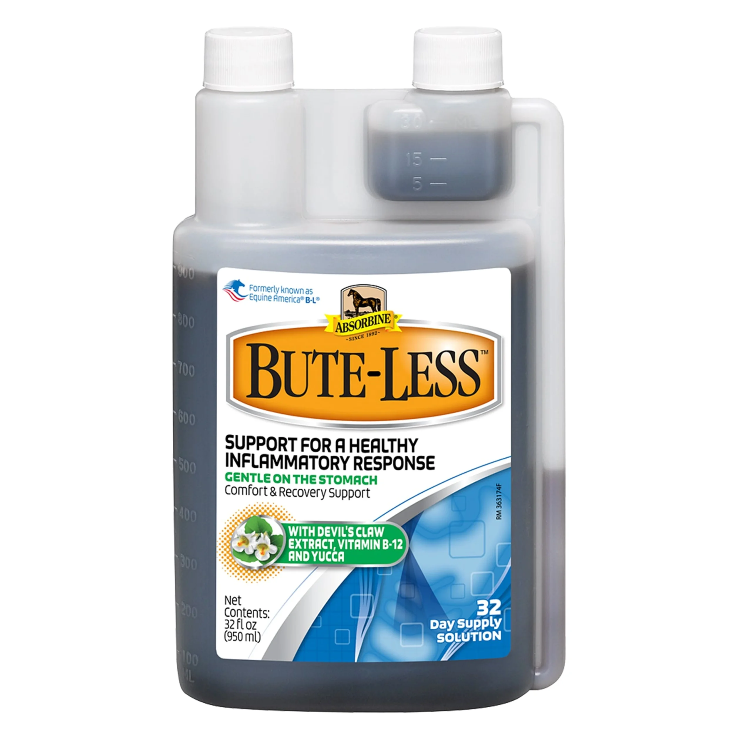 Bute-Less Equine Recovery Support Solution, 32-oz.