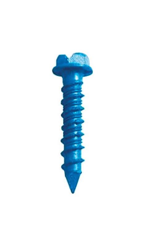 Concrete Anchors, Hex Washer Head, 3/16 x 2-3/4 In., 75-Pk.