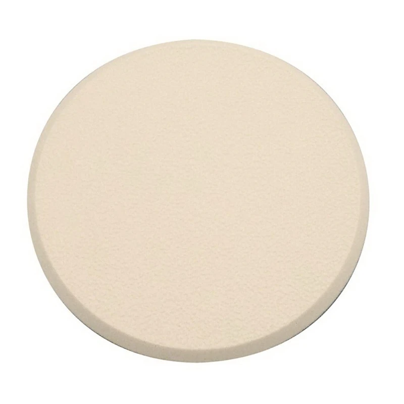 Wall Protector Bumper, Round, Ivory Textured Vinyl, 5 In.
