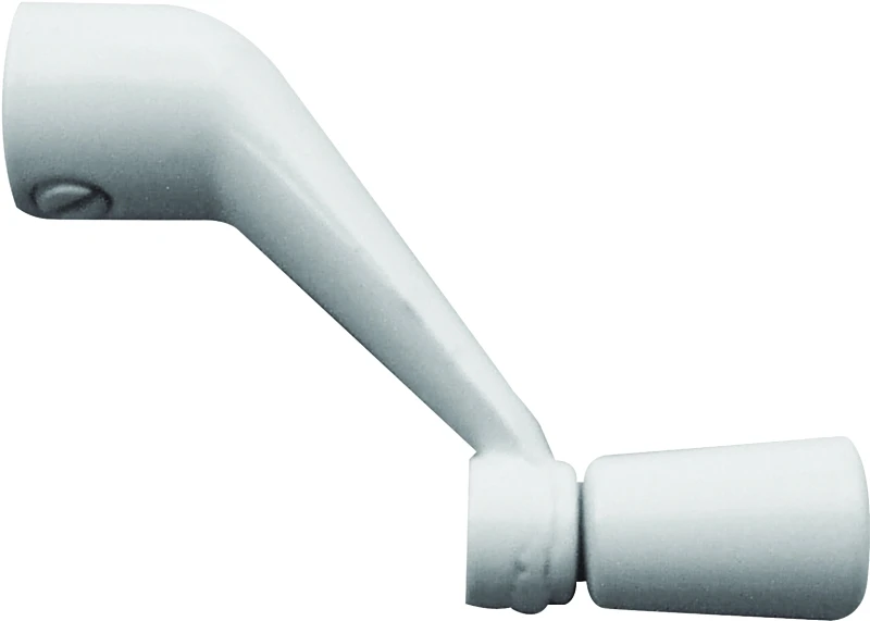 Casement Operator Crank Handle, White, 3/8 In.