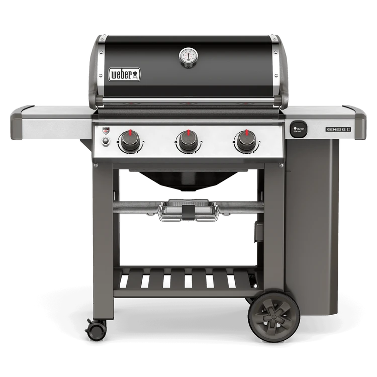 Genesis II SE-330 3-Burner LP Gas Grill + Side Burner, 39,000-BTU, Smoke