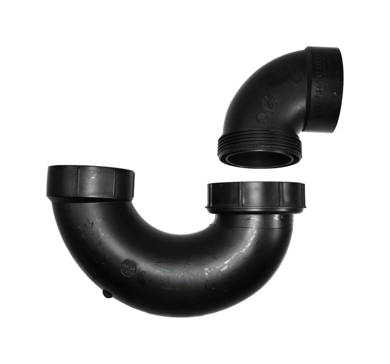ABS/DWV P-Trap With Union Less Clean Out, 2-In.