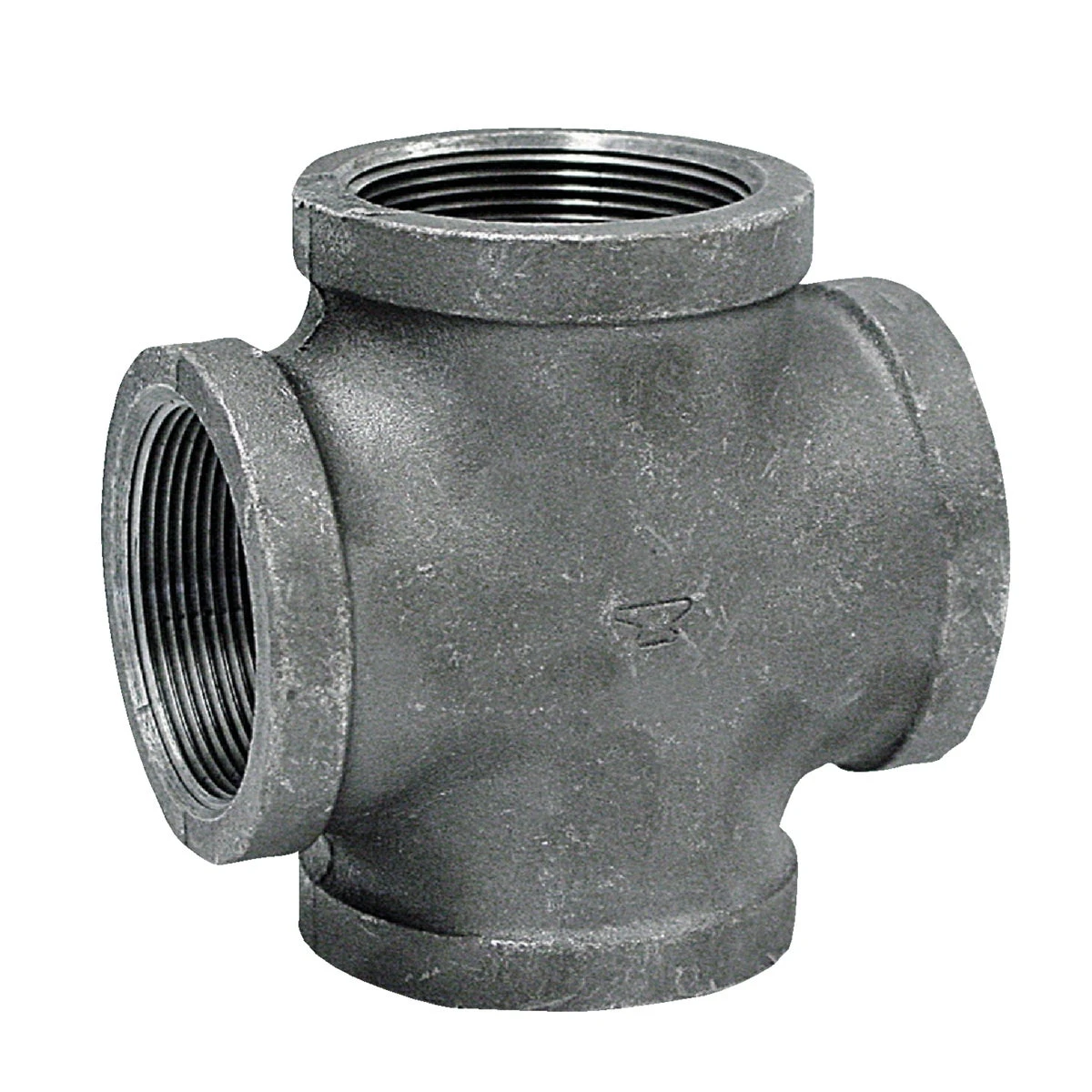 Galvanized Pipe Cross, 3/4 In.