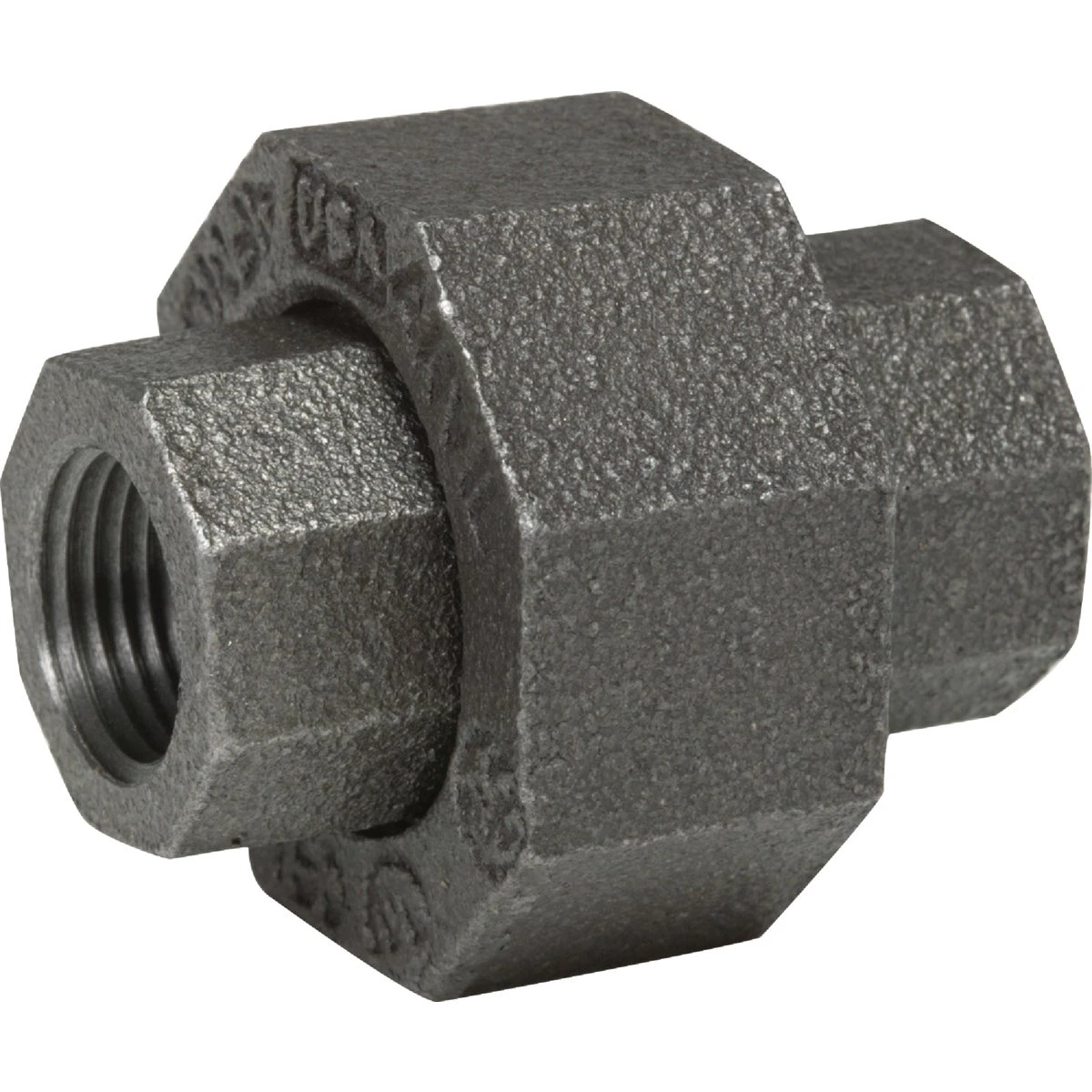 Black Pipe Union, 150#, 3/8 In.
