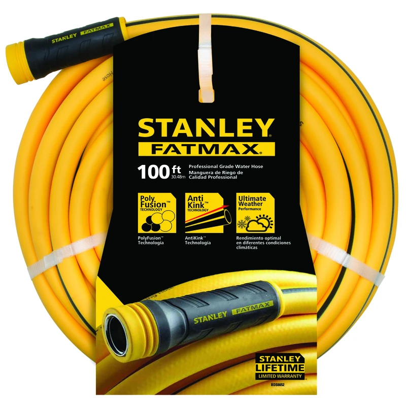 Fatmax Self-Straightening Garden Hose, 5/8-In. x 100-Ft.