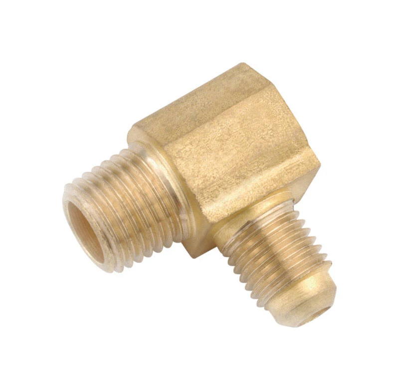 Brass Flare Elbow, Lead Free, 1/2 x 1/2 In. MIP