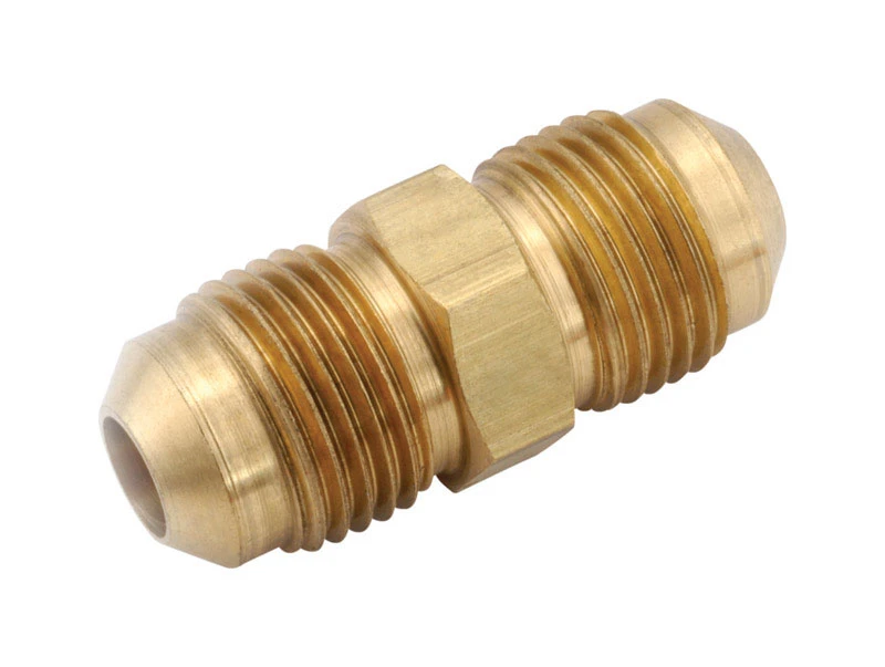 Brass Flare Union, Lead Free, 3/8 x 3/8 In.