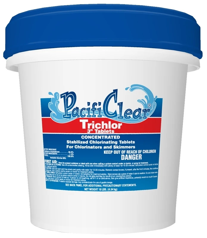 3 In. Trichlor Chlorine Tablet 8 Oz. - Model F008001040pc
