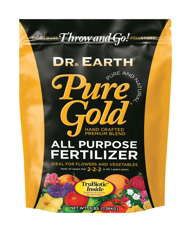 Pure Gold All-Purpose Fertilizer, 3 Lb.