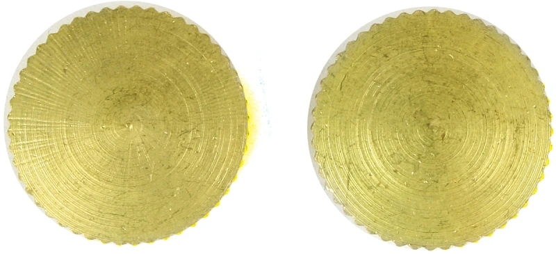 Lamp Lock Up Cap, Brass Finish, 1/8 IP, 2-Pk.