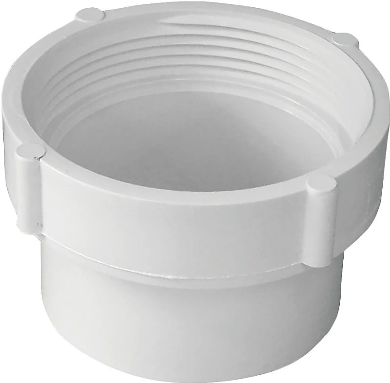 PVC Pipe Fitting, Cleanout Body, 3 In., Spigot x FIP