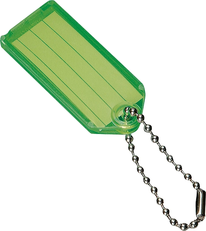 Key I.D. Tag, Ball Chain, 2-Pk.