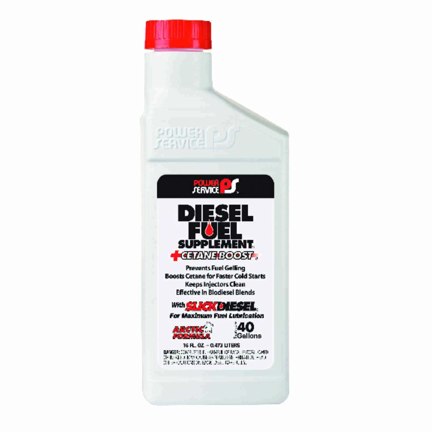 Diesel Fuel Supplement+Cetane Boost Diesel Fuel Anti-Gel, 12 oz.