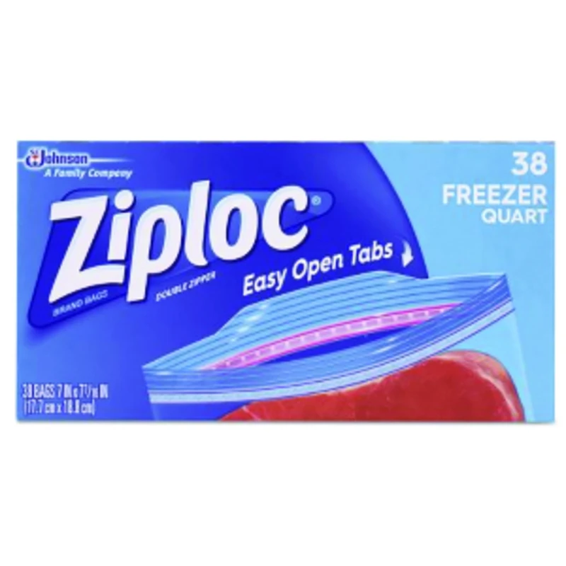Freezer Bag, 1-Qt., 38-Ct. Value Pack