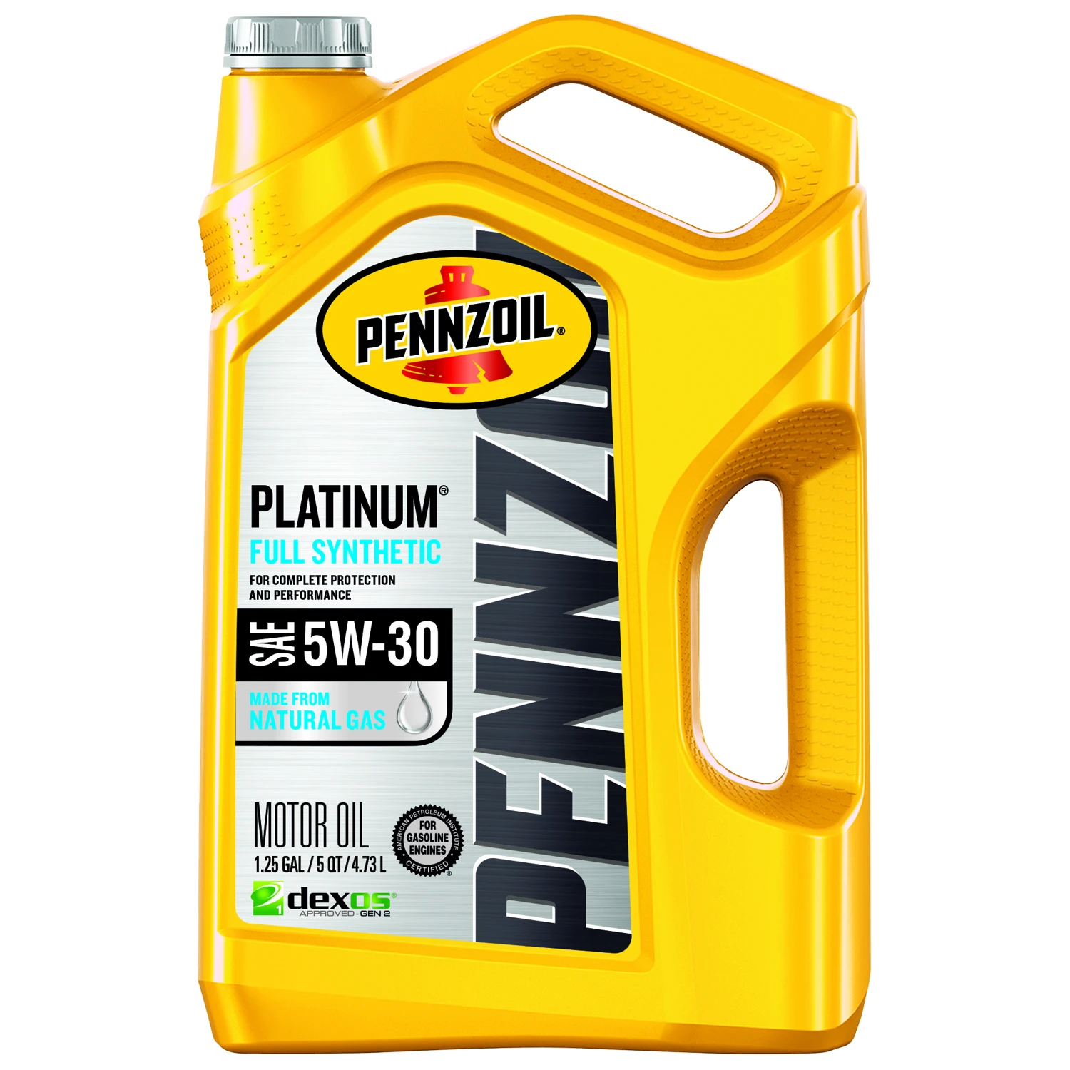 Platinum Motor Oil, Synthetic, 5W-30, 5 Qts.
