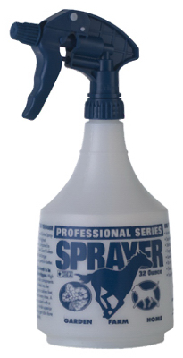 Spray Bottle, Professional, Blue, 32 oz.
