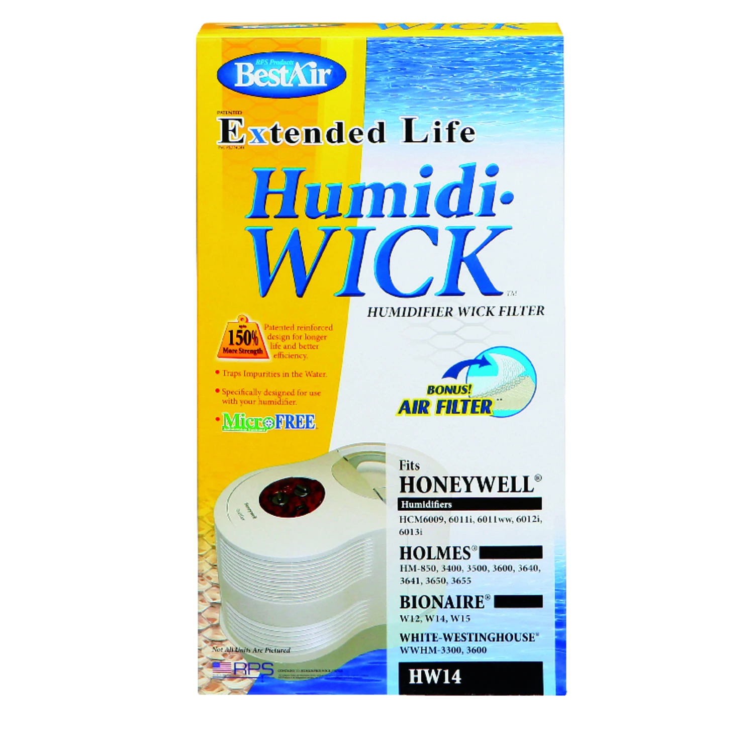 Replacement Humidifier Wick Filter