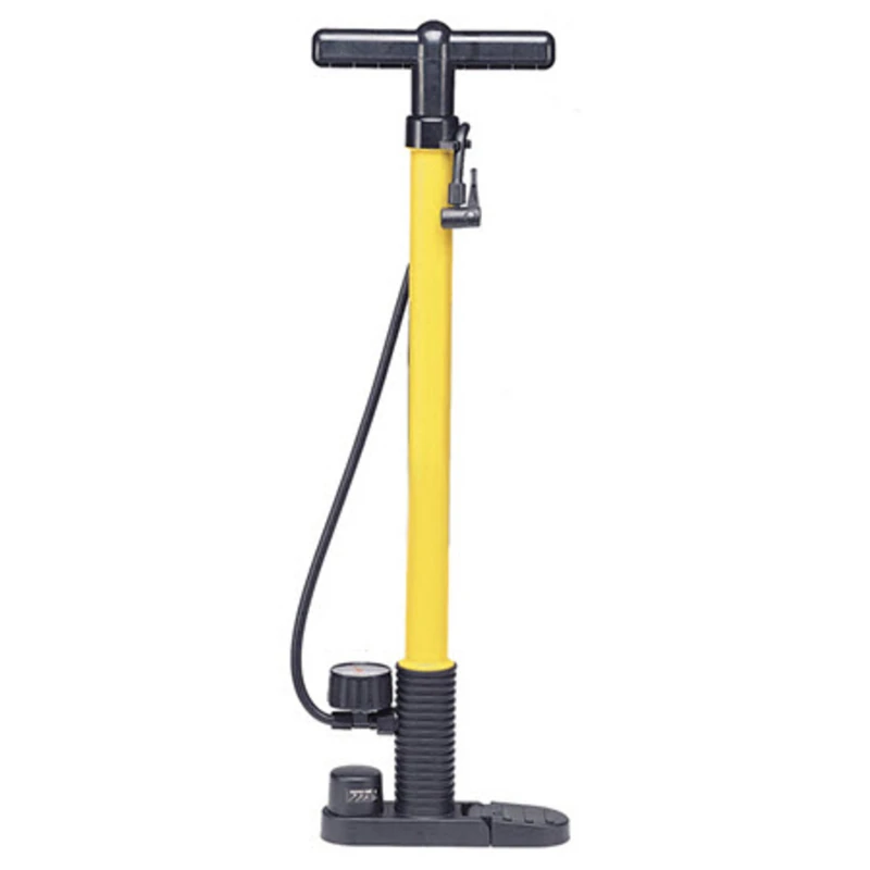 Bicycle Tire Pump with Gauge, 120-PSI