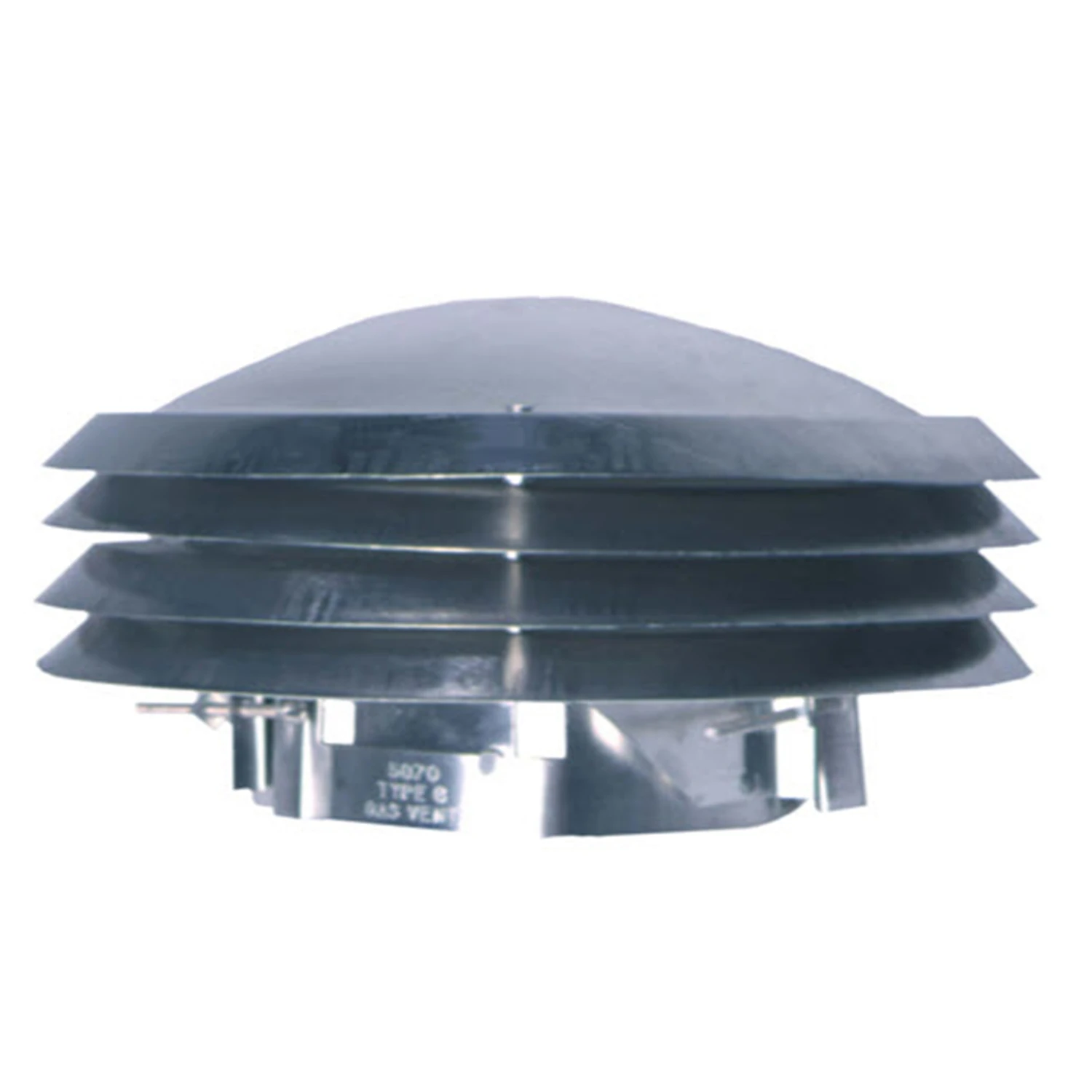 Versa Cap Chimney Cap, Aluminum, Adjusts 4-7/8 to 6-7/8 In.