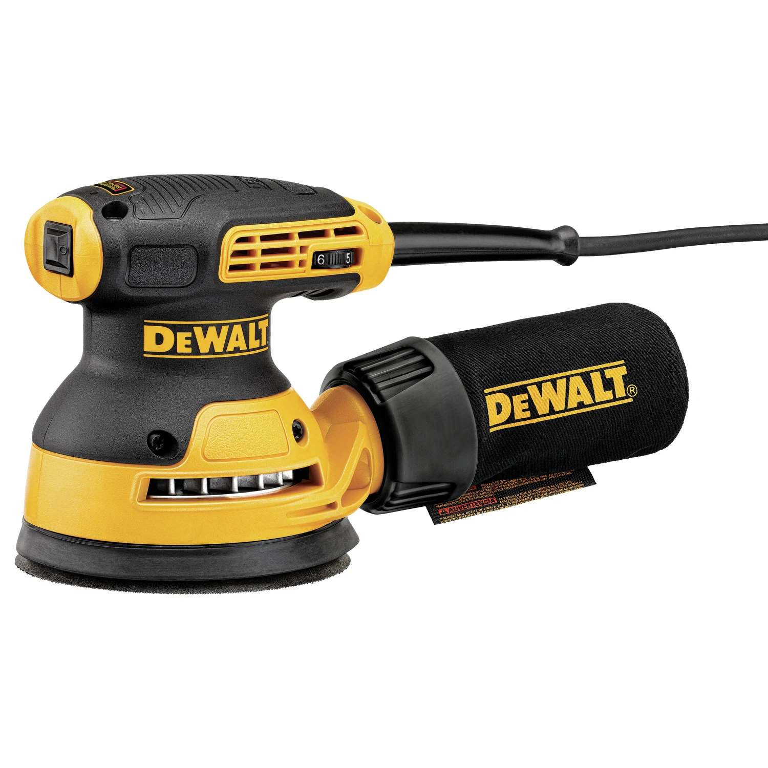 Random Orbit Sander, Variable-Speed, 5-In., 3-Amp