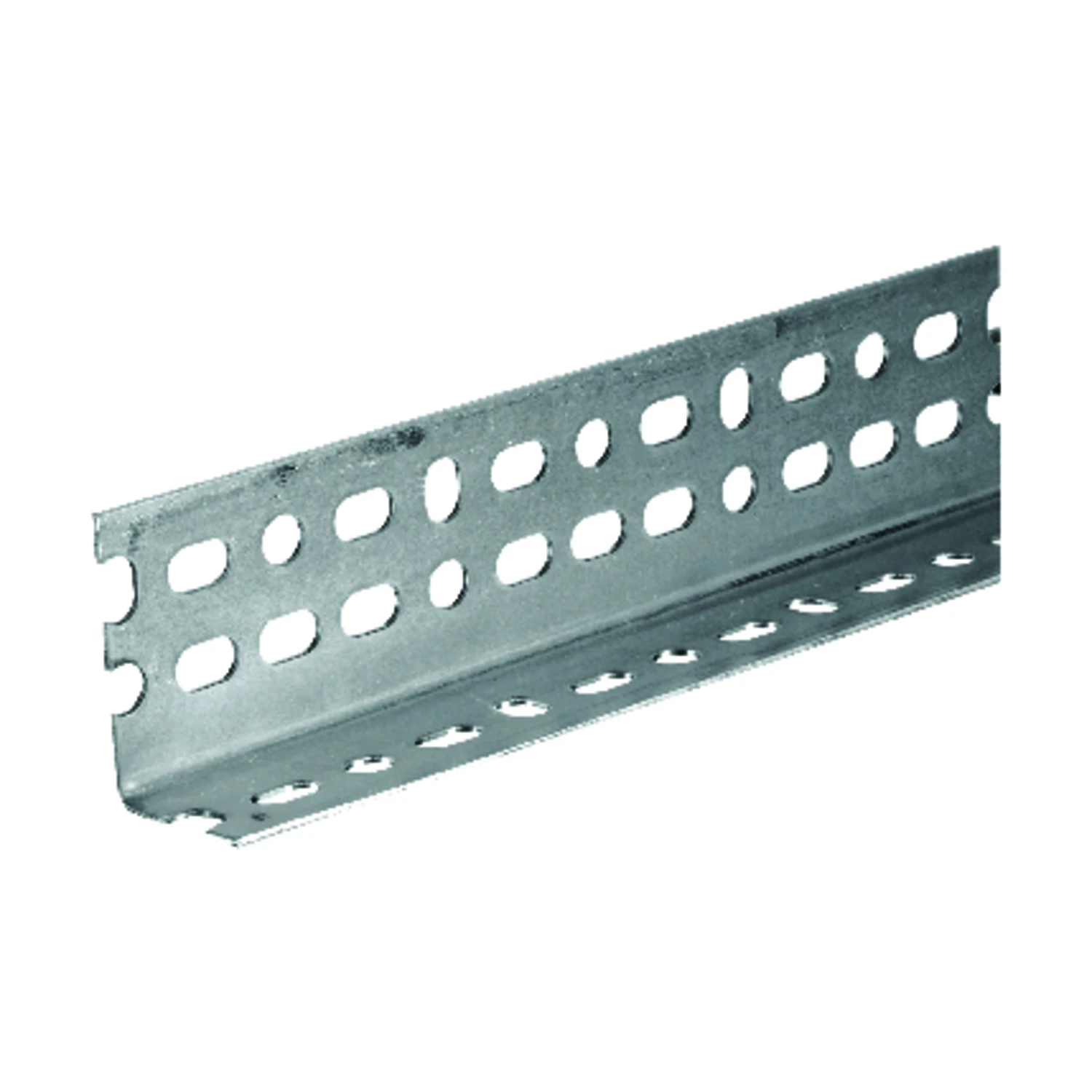 Offset Slotted Steel Angle, 14 Gauge, 2.25 x 1.5 x 72 In.