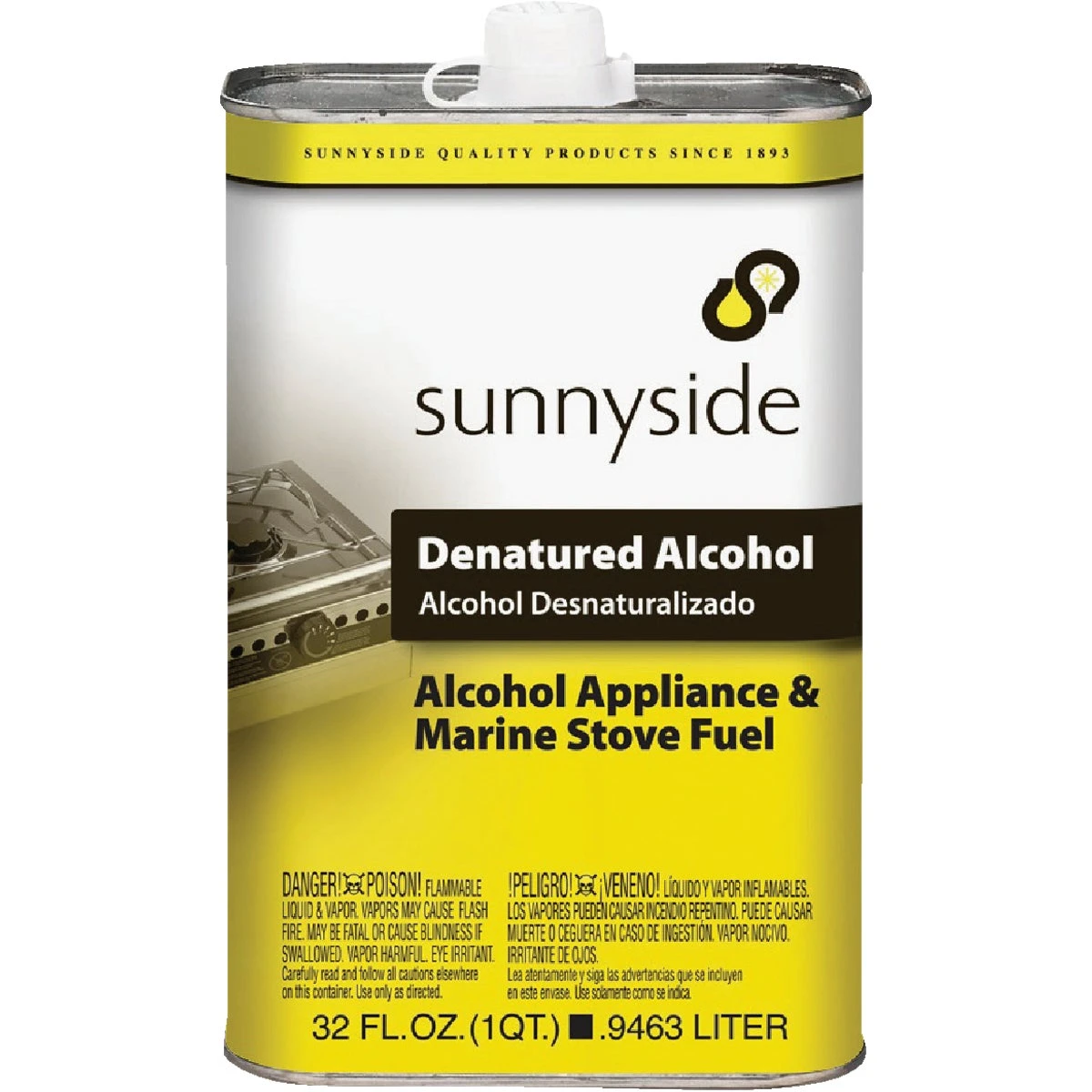 Denatured Alcohol Solvent, 1-Qt.