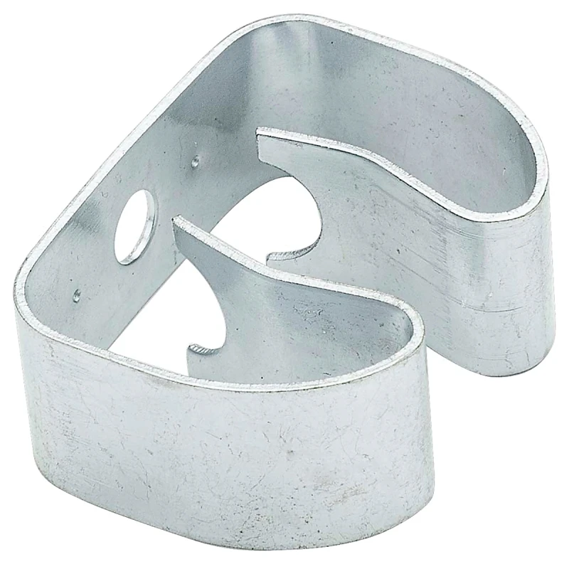 Zinc Gripper Clip, 3/8-5/8 In.
