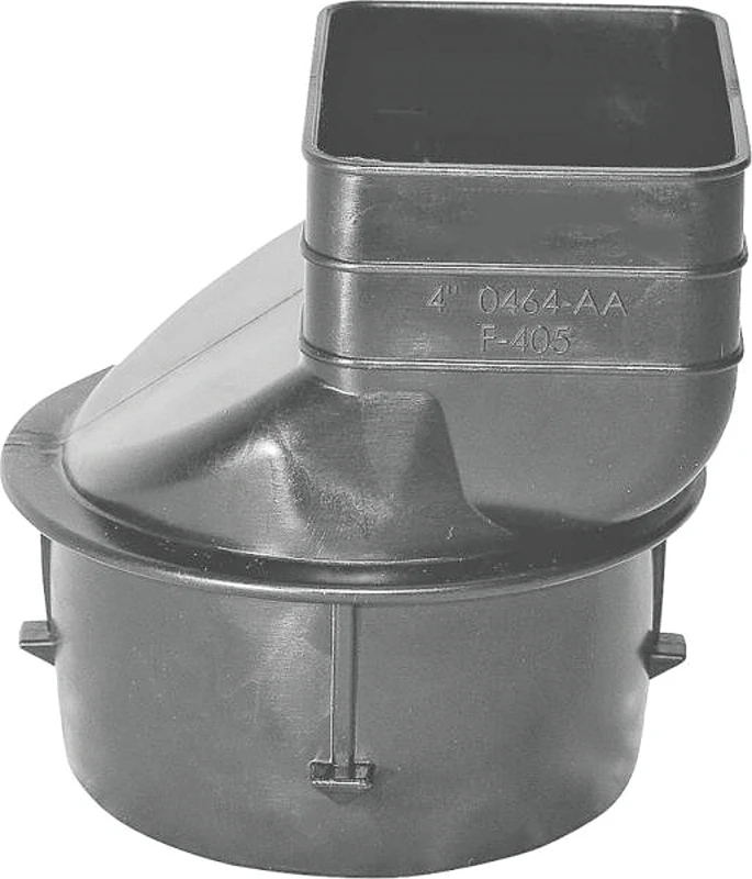 4 In. Downspout Adapter, 3 In. x 4-1/4 In.