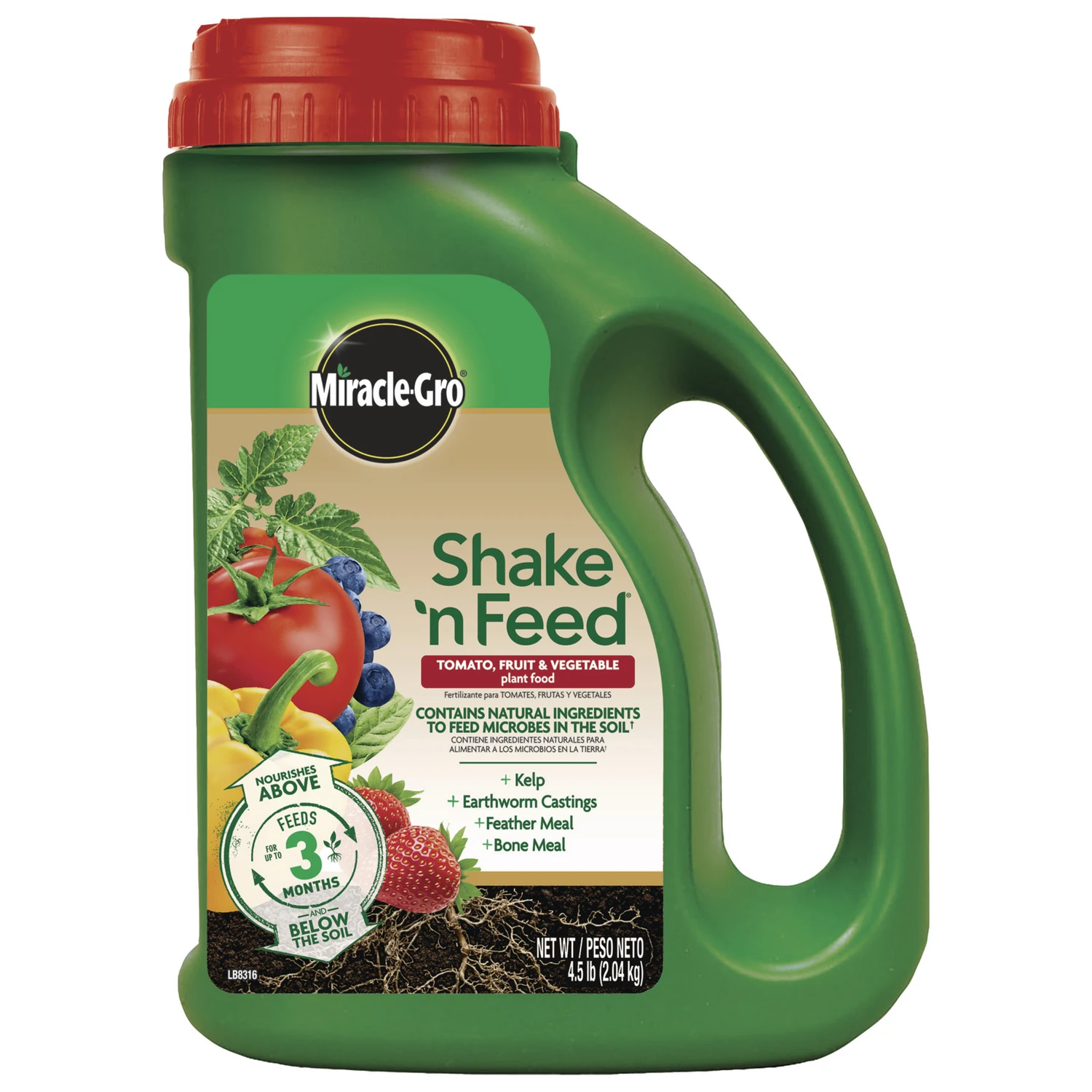 Shake 'N Feed Tomato, Fruit & Vegetable Plant Food, 4.5 Lbs.