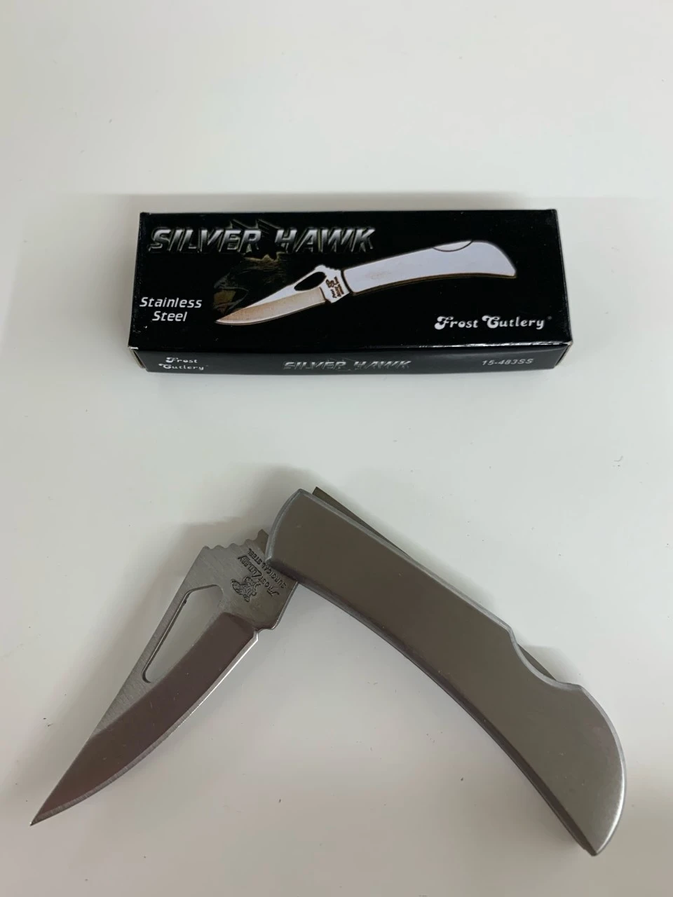 Silver Hawk Knife, Stainless Steel, 2.5-In. Blade