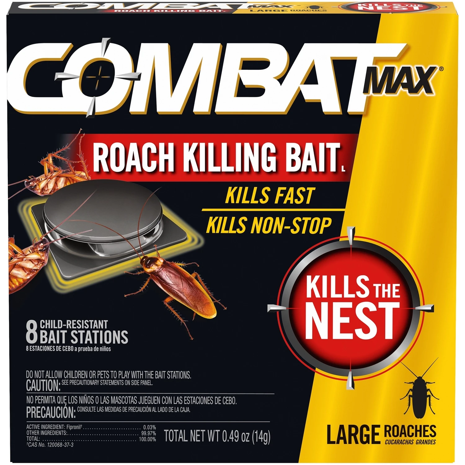 Superbait Roach Bait Insecticide, 8-Ct.