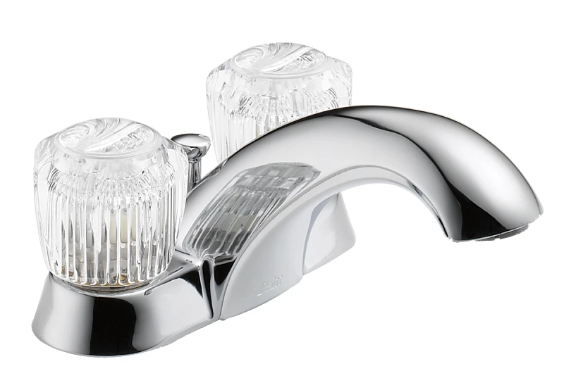 Classic Chrome 2-Lever Lavatory Faucet