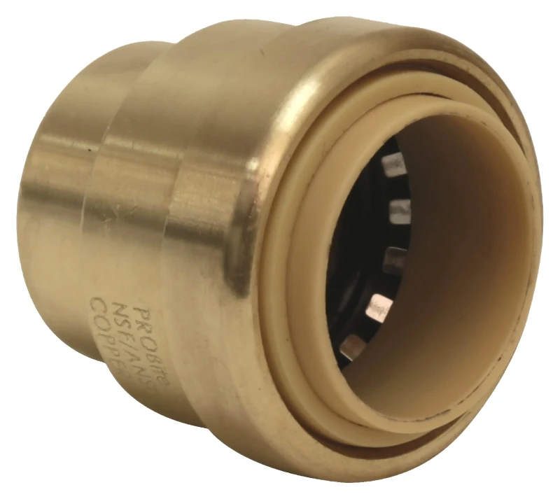 Push-On Tube Pipe Cap, 1/2 In.