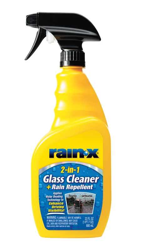 Glass Cleaner Plus Rain Repellent, 23 oz.