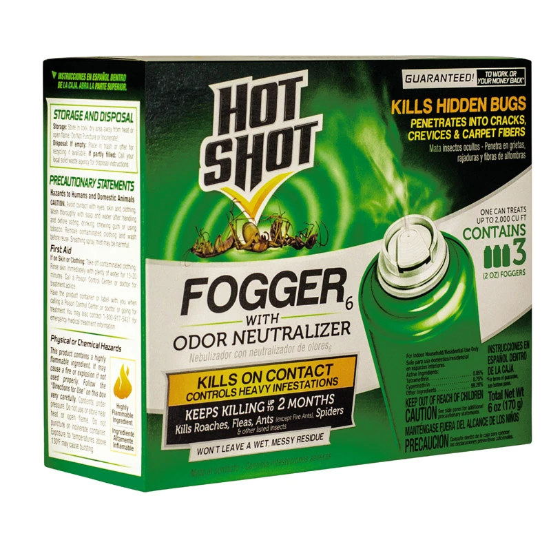 Fogger With Odor Neutralizer, Insect Killer, 2 oz., 3-Pk.