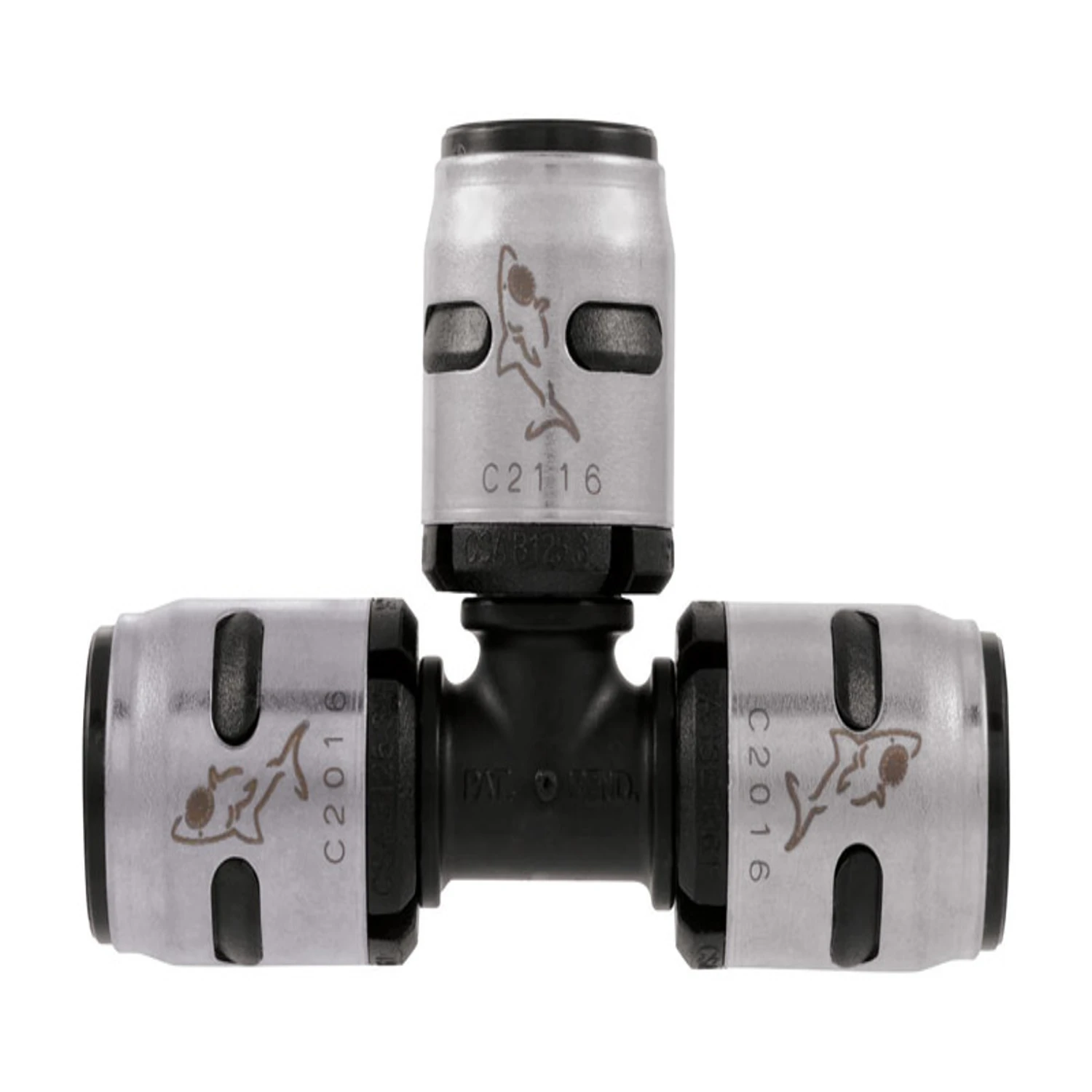 PEX Evopex Push To Connect Pipe Tee, 3/4 x 3/4 x 3/4 In.