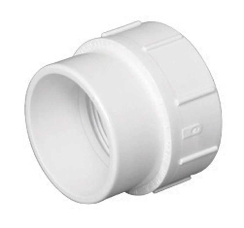 Schedule 40 DWV PVC Cleanout Body, Spigot x FIP, 2 In.