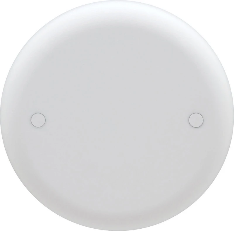 White Round Ceiling Box Cover