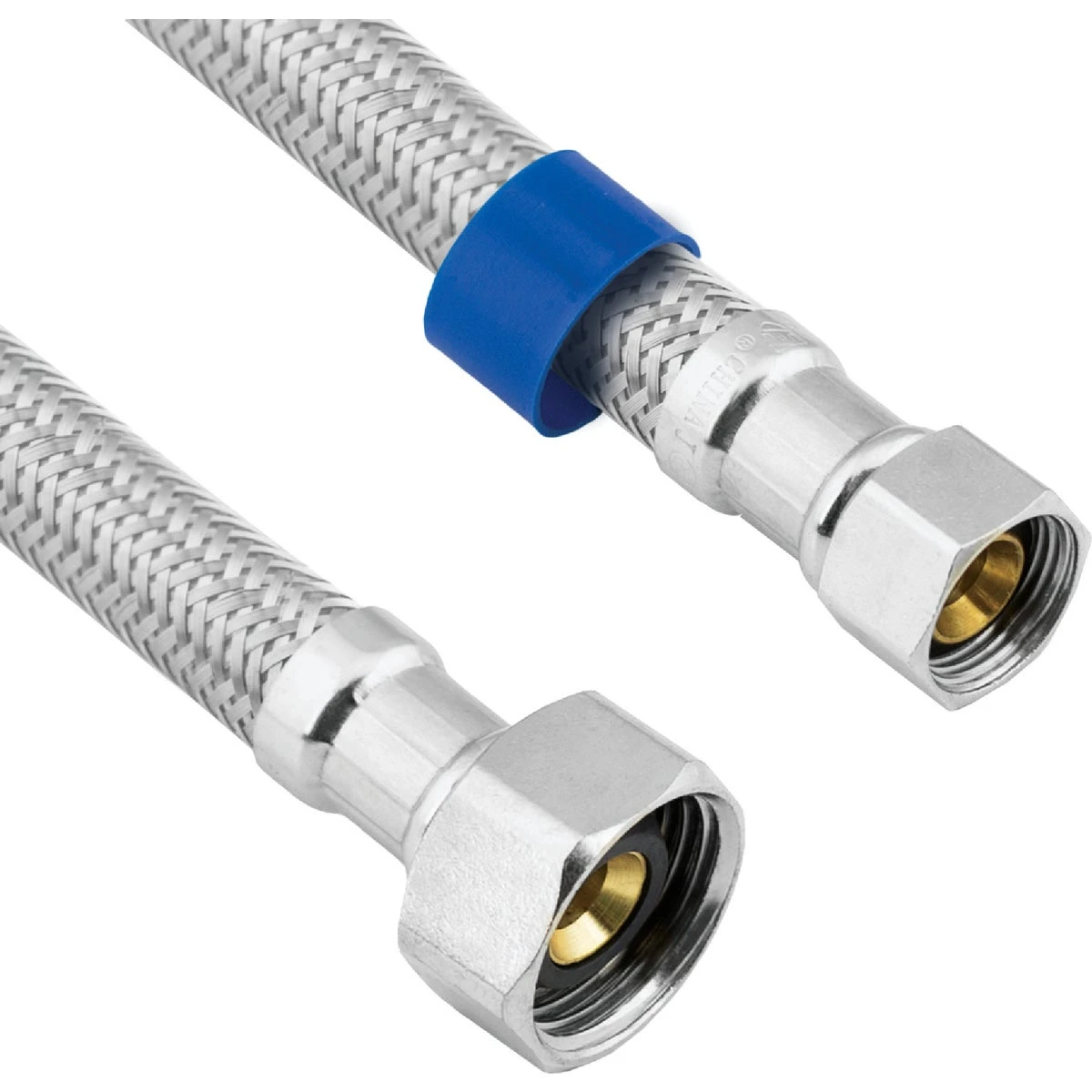 Faucet Connector, 3/8 In. Compression x 1/2 In. Female Iron Pipe x 9 In.