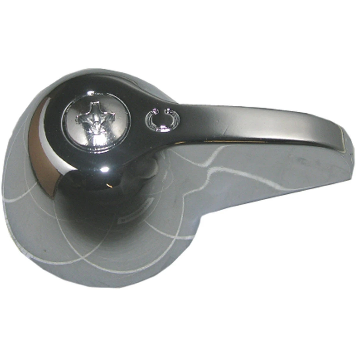 Lever Faucet Handle, Cold, Small, Chrome-Plated
