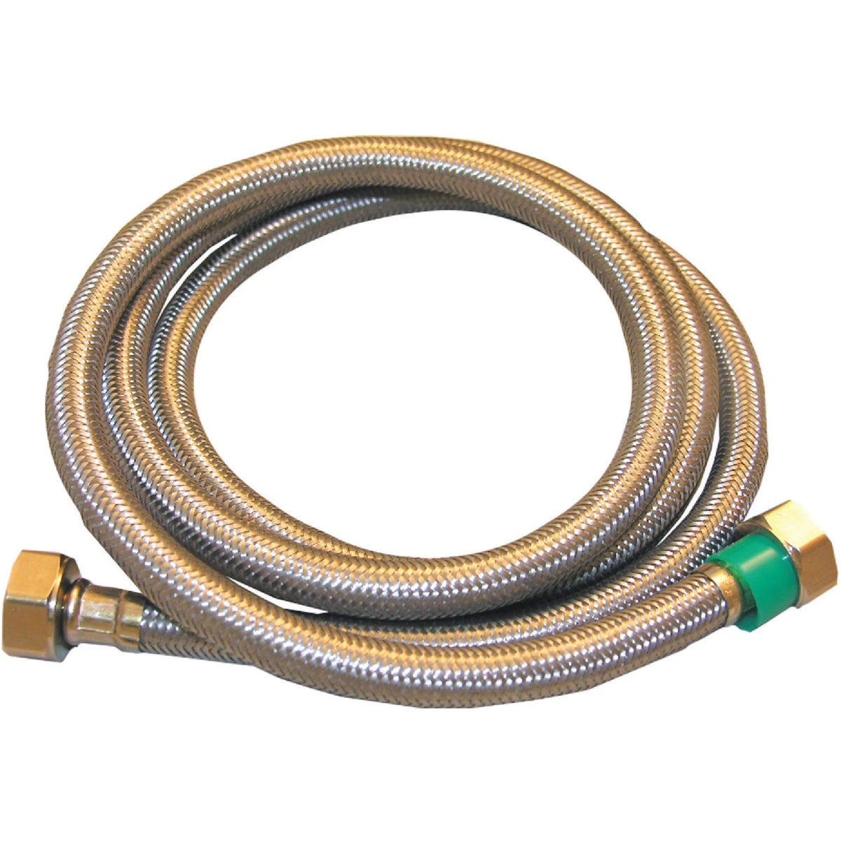 Faucet Connector, 1/2 In. x 1/2 In. Iron Pipe Size x 48 In.