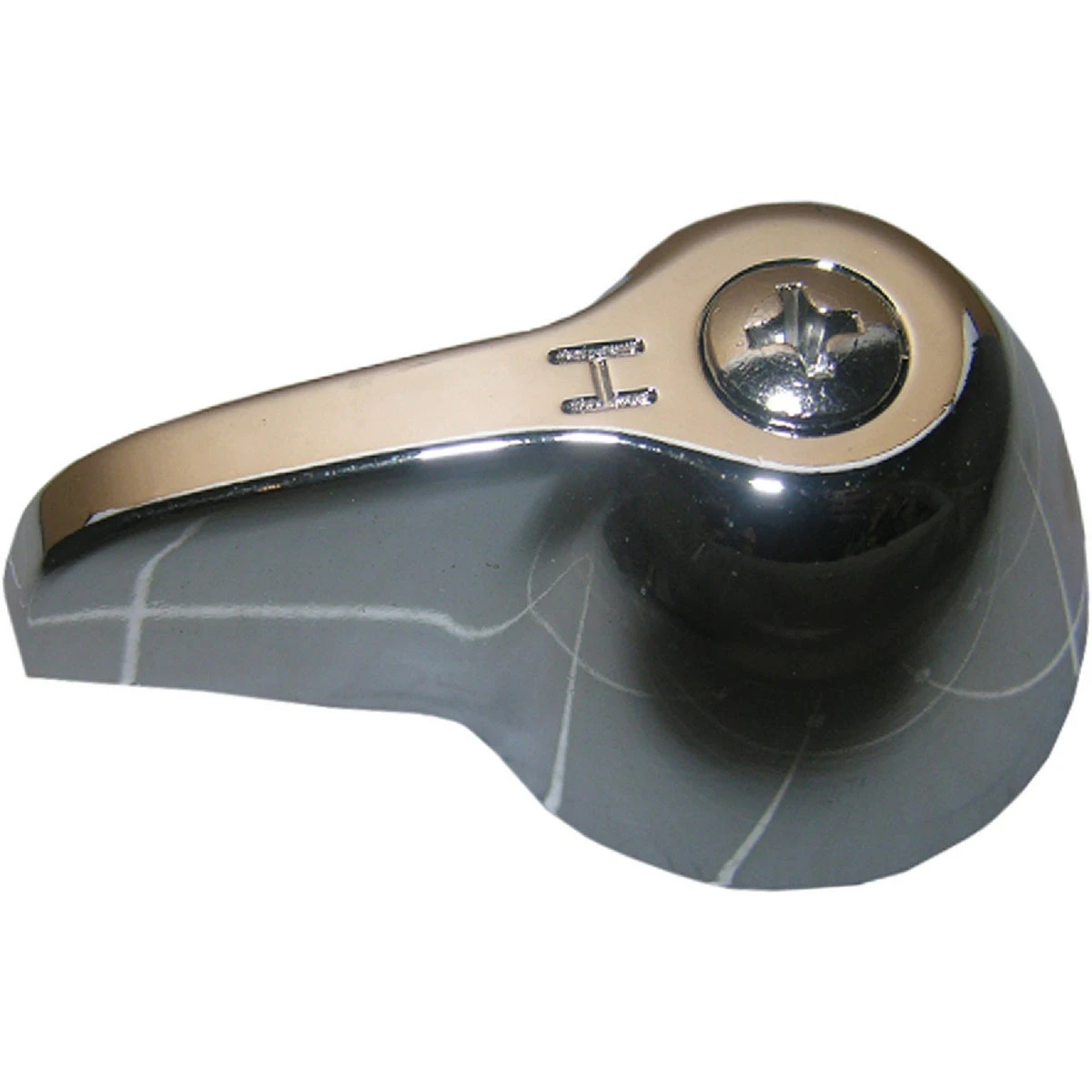 Lever Faucet Handle, Hot, Small, Chrome-Plated