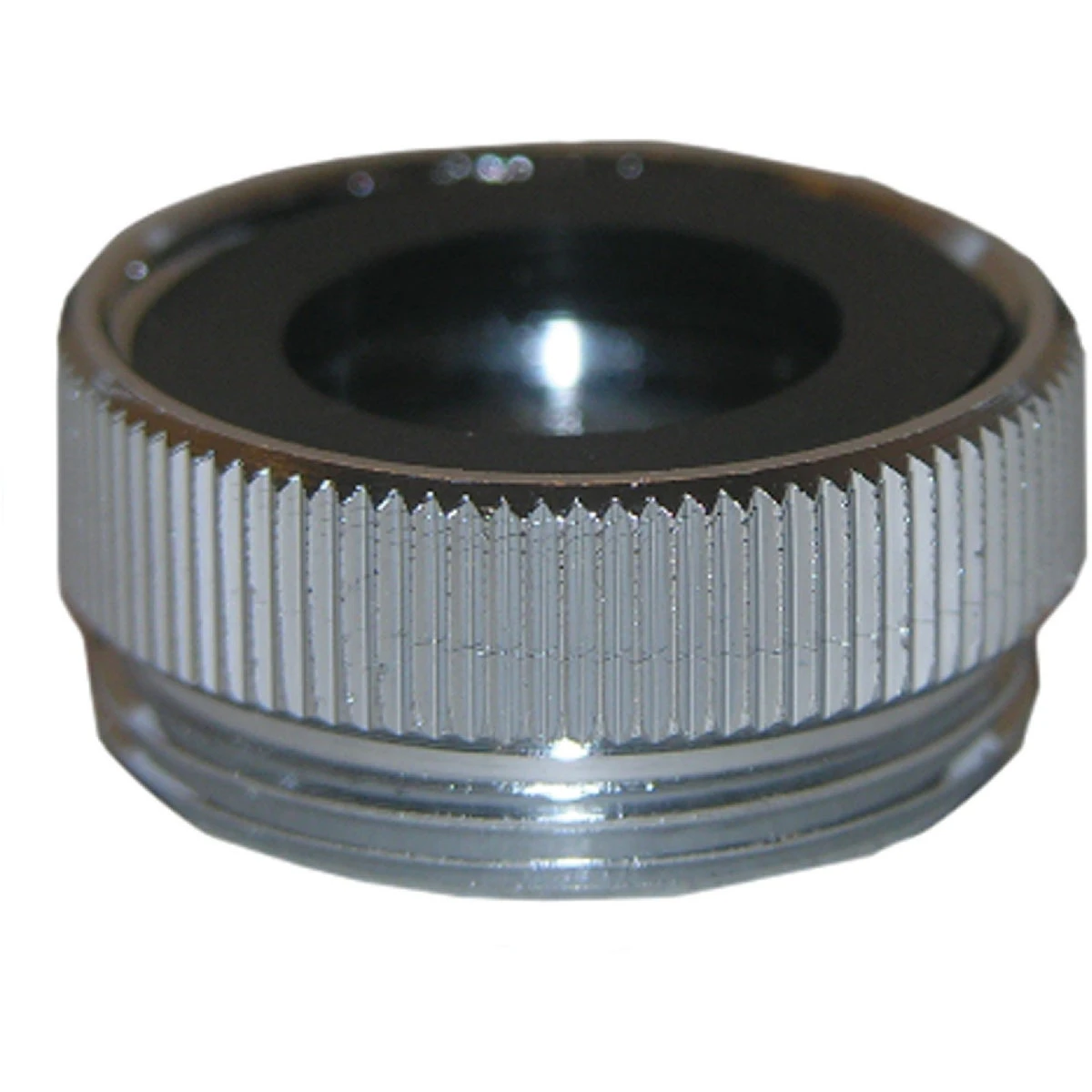 Chicago Faucet Aerator Adapter, Chrome-Plated, 13/16 x 24 Female Thread x 55/64 In. x 27 Male Thread