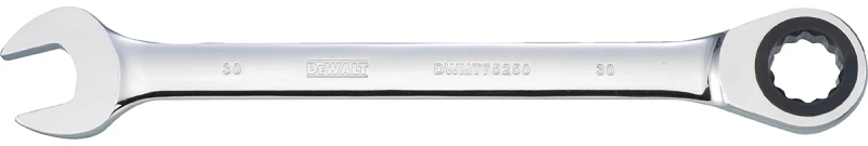 Metric Ratcheting Combination Wrench, Long-Panel, 30mm