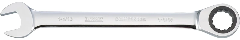 SAE Ratcheting Combination Wrench, Long-Panel, 1-1/16 In.