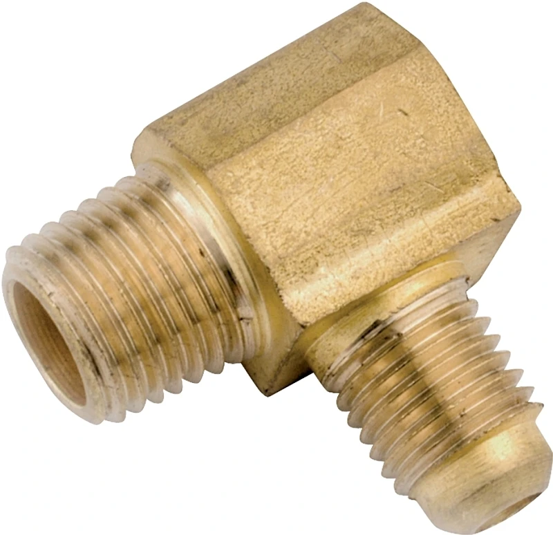Flare Elbow, Lead Free Brass, 1/2 Flare x 3/4 In. MPT
