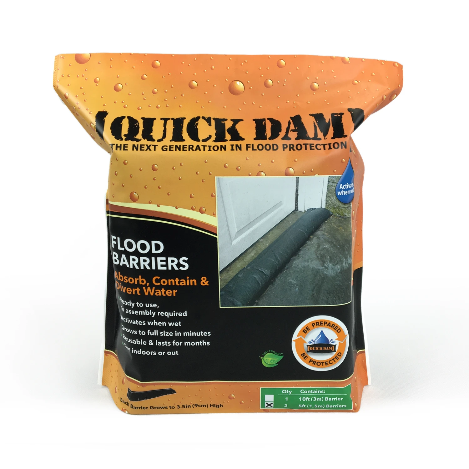 Flood Barrier6-In. x 5-Ft., 2-Pk.