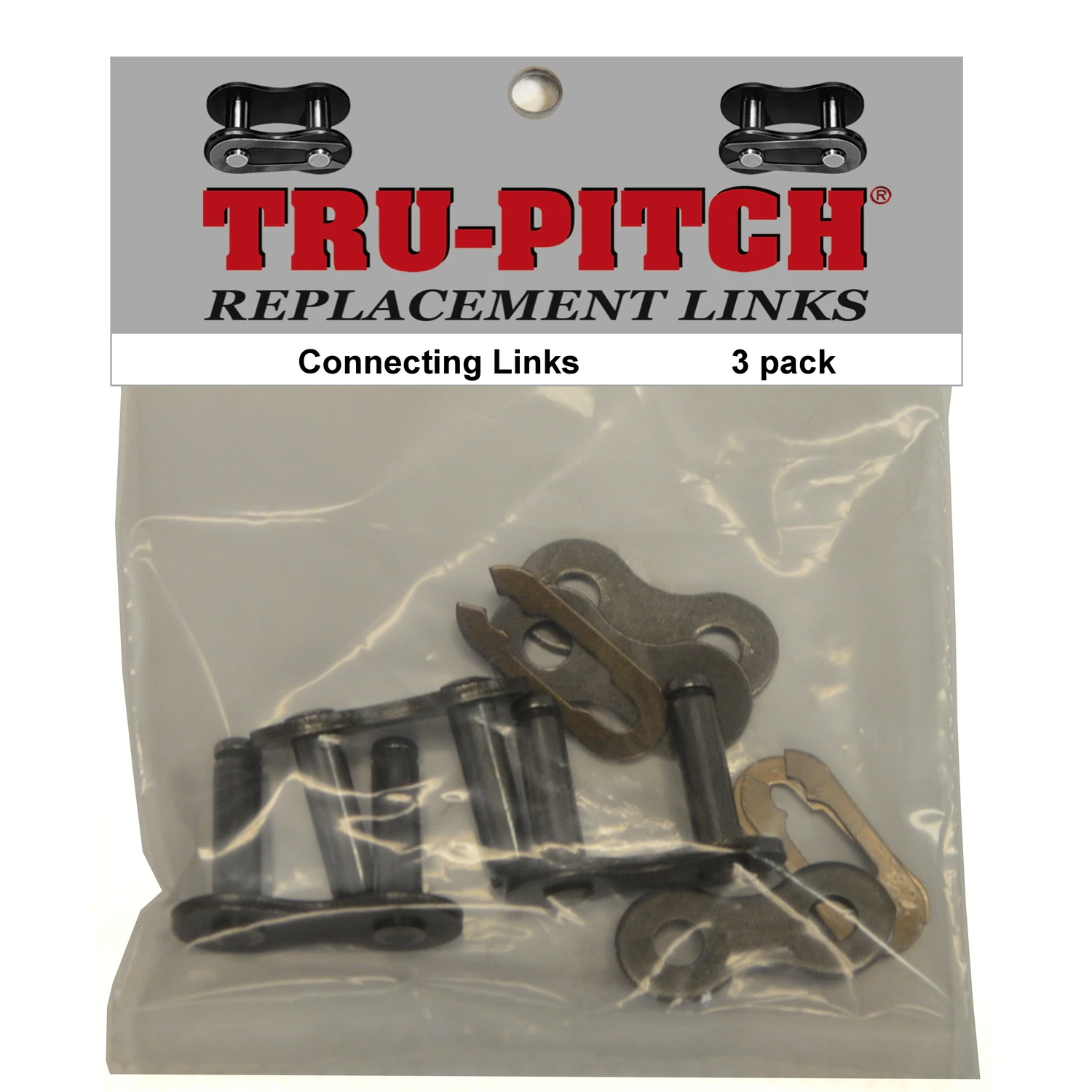 Heavy Connecting Link, #60H, 3-Pk.
