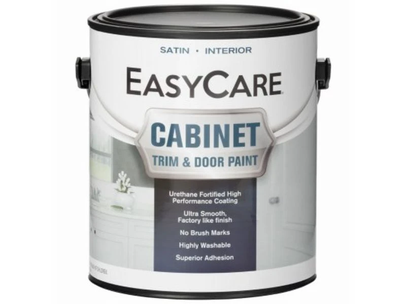 Cabinet Door & Trim Paint, Satin Deep Base, Acrylic Polyurethane, Gallon