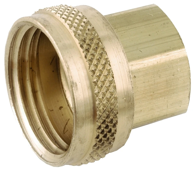 Swivel Hose Adapter, Lead Free, 3/4 FH x 1/2 In. FP